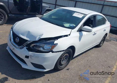 2017 Nissan Sentra Sv из США, поврежденный, VIN 3N1AB7AP7HY330337
